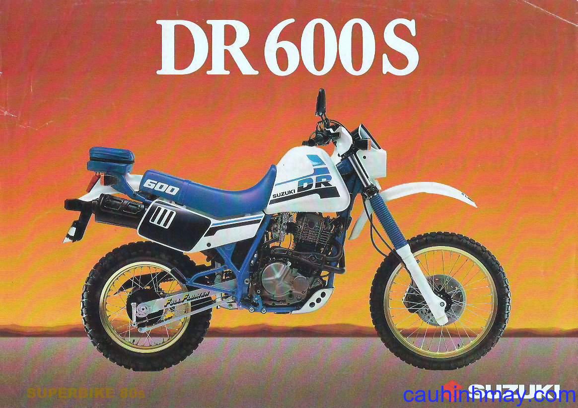 SUZUKI DR 600S - cauhinhmay.com