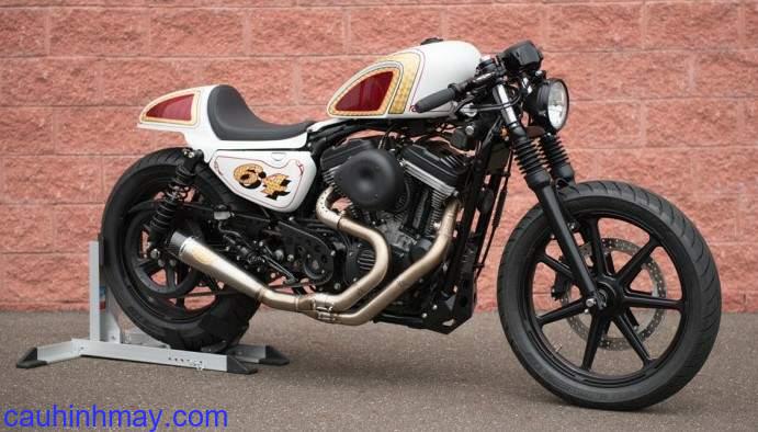 HARLEY DAVIDSON 833 SPORTSTER CAFE RACER BY GET LOWERED CYCLES