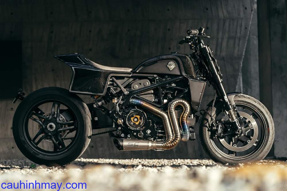 DUCATI HYPERMOTARD IGNEOUS RIPPER BY ROUGH-CRAFTS
