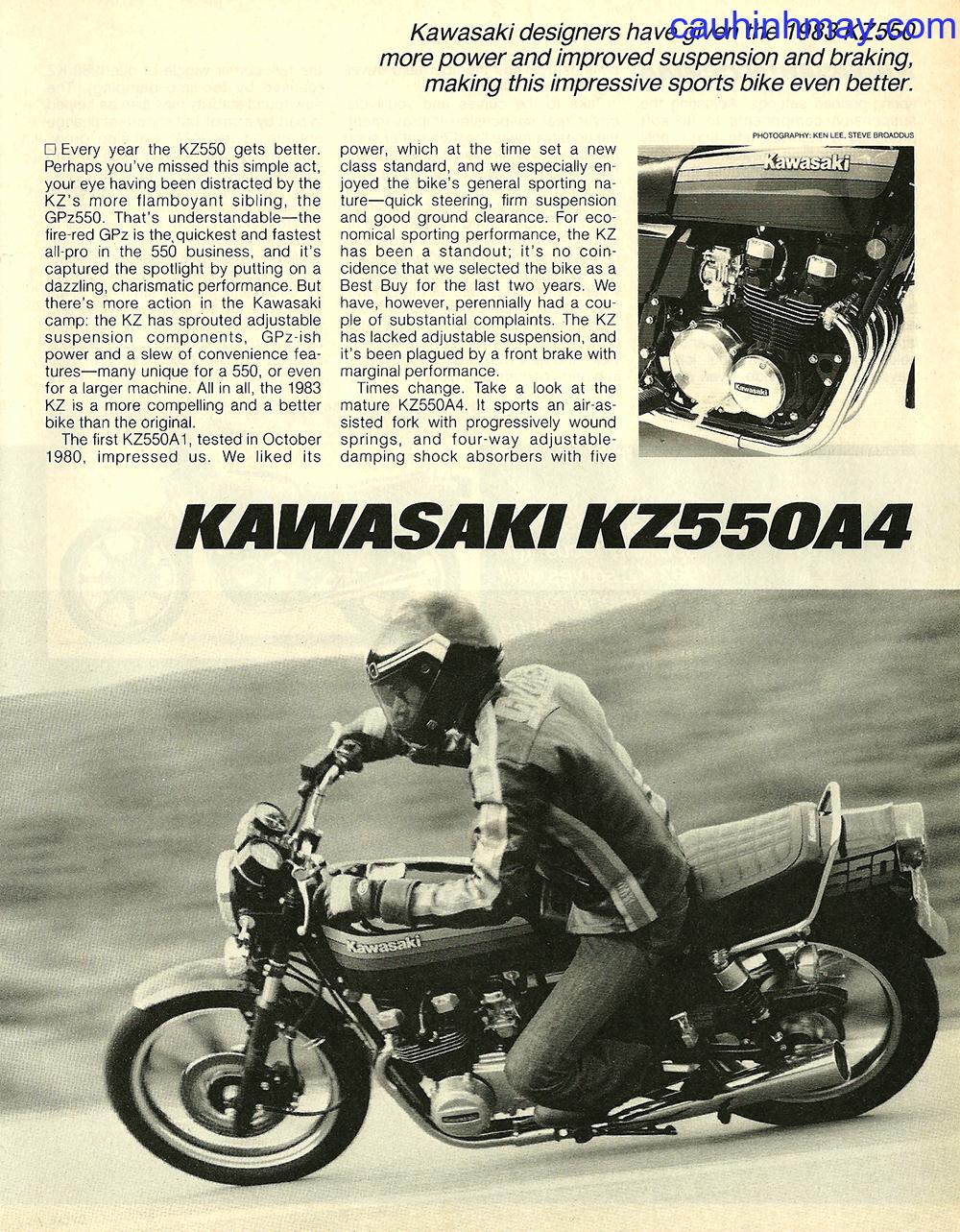KAWASAKI Z 550F - cauhinhmay.com