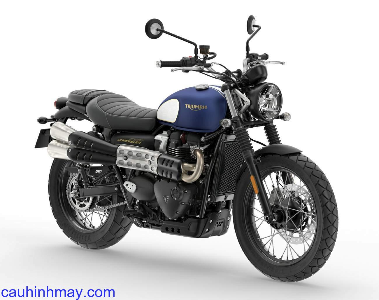 TRIUMPH STREET SCRAMBLER GOLD LINE EDITION - cauhinhmay.com