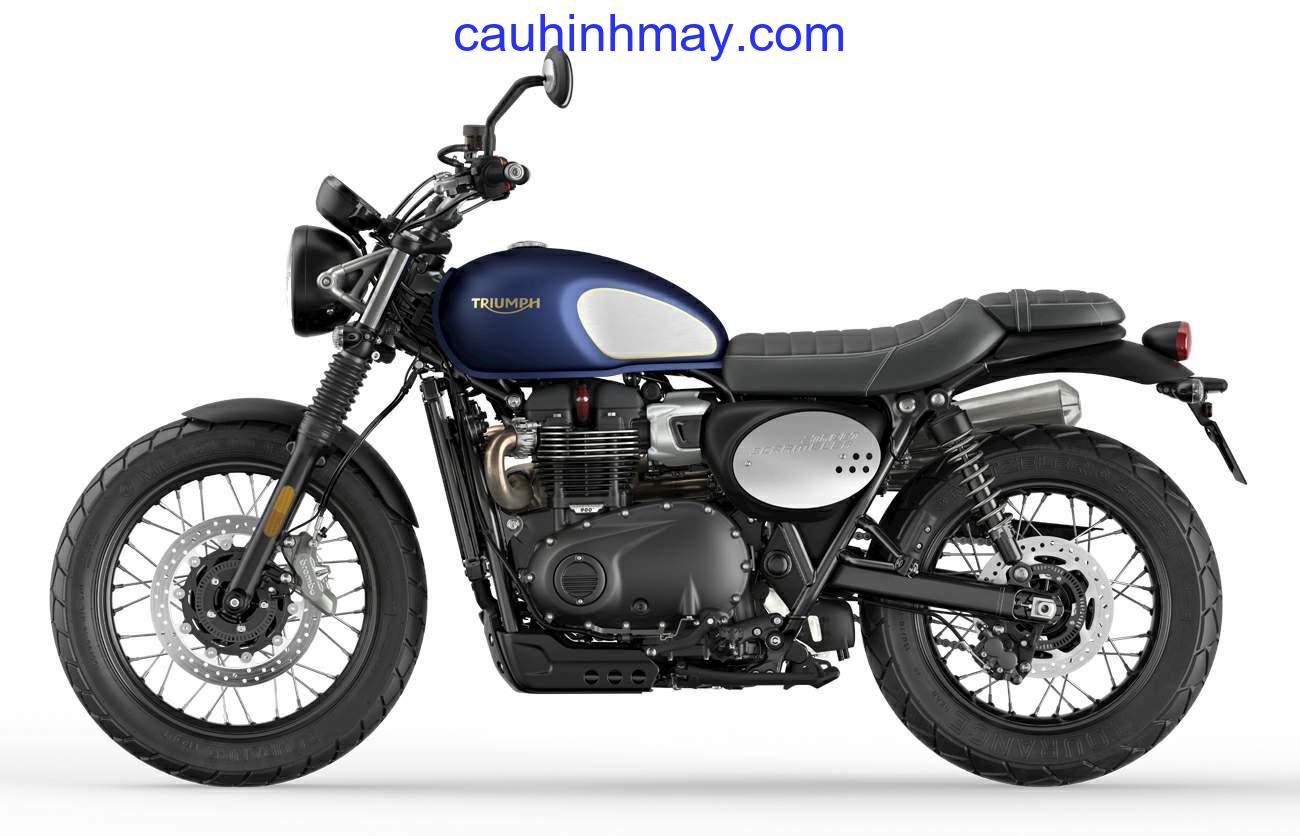 TRIUMPH STREET SCRAMBLER GOLD LINE EDITION - cauhinhmay.com