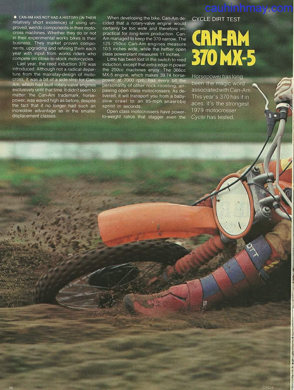1979 CAN AM 350 MX-5 - cauhinhmay.com