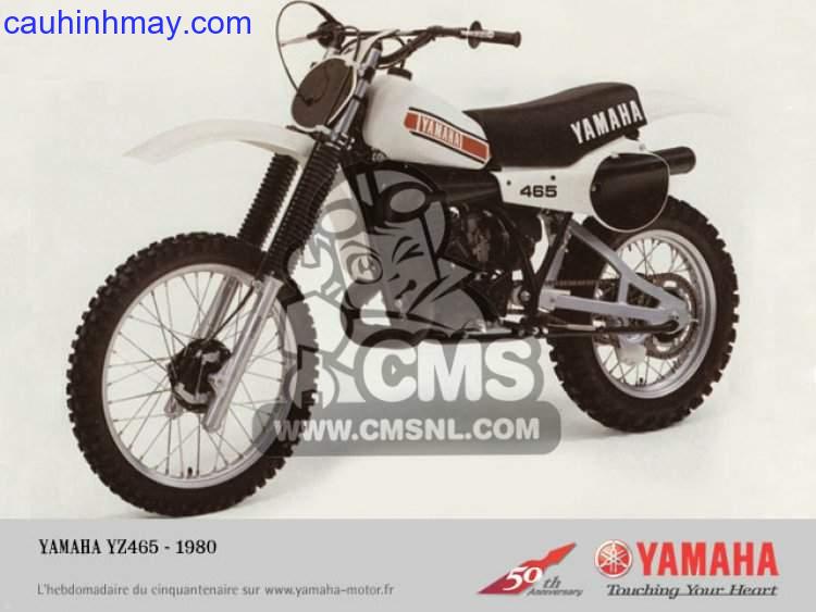 1980 YAMAHA YZ 465 - cauhinhmay.com
