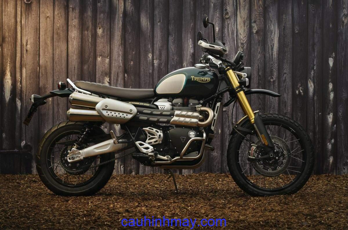 TRIUMPH SCRAMBLER 1200 
	XE STEVE MCQUEEN LIMITED EDITION