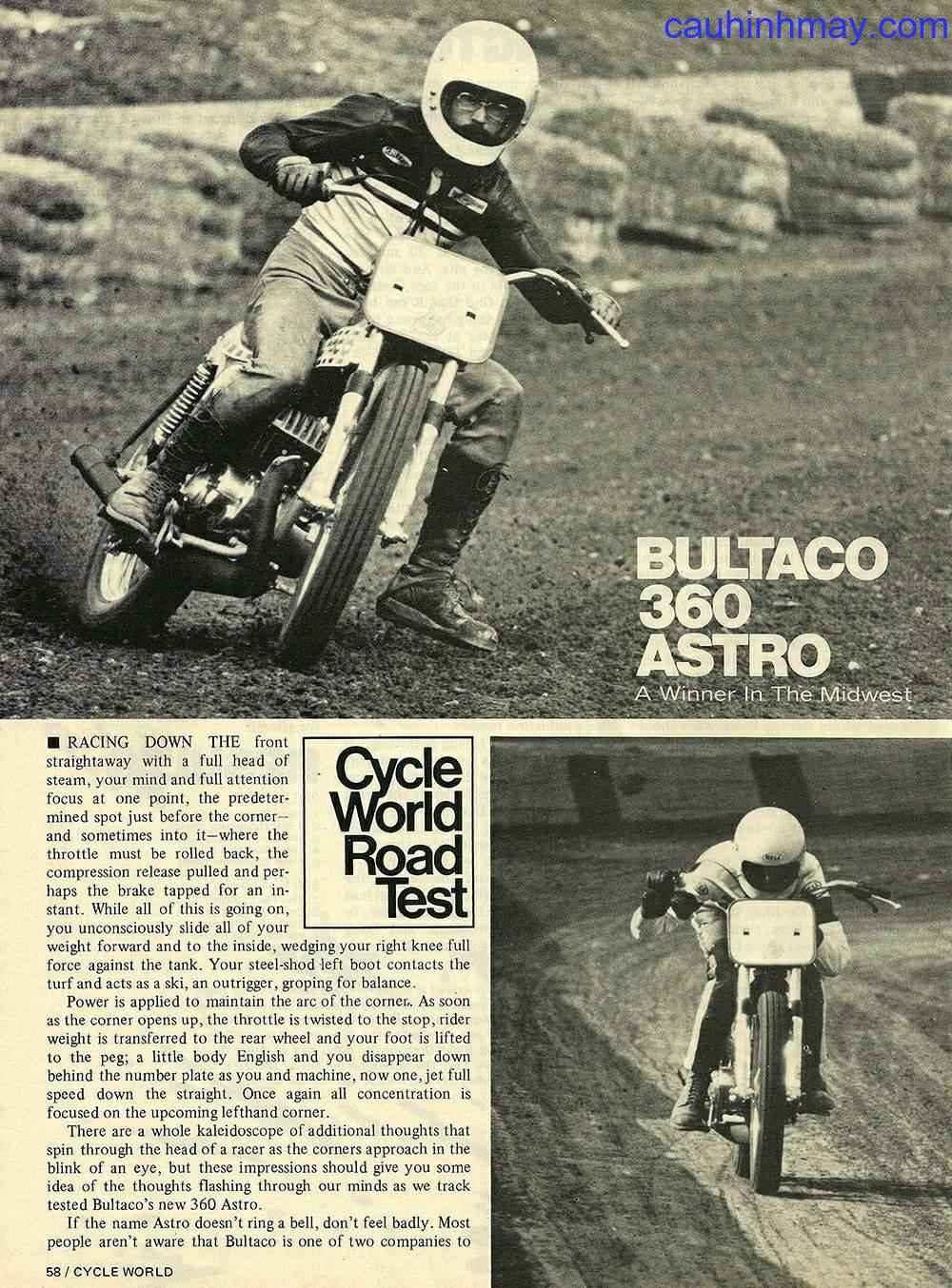 1976 BULTACO ASTRO 360 - cauhinhmay.com