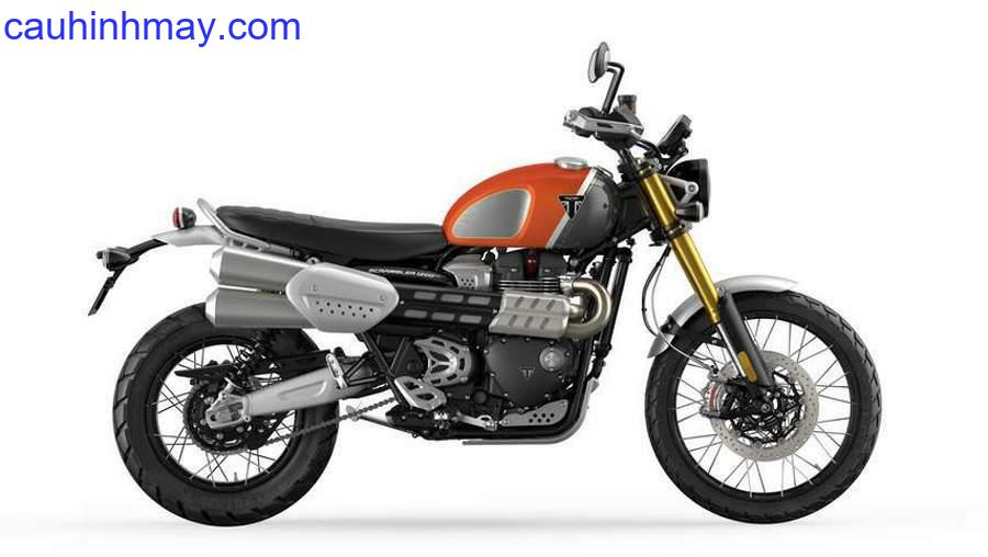 TRIUMPH SCRAMBLER 1200 XE 
	GOLD LINE EDITION - cauhinhmay.com