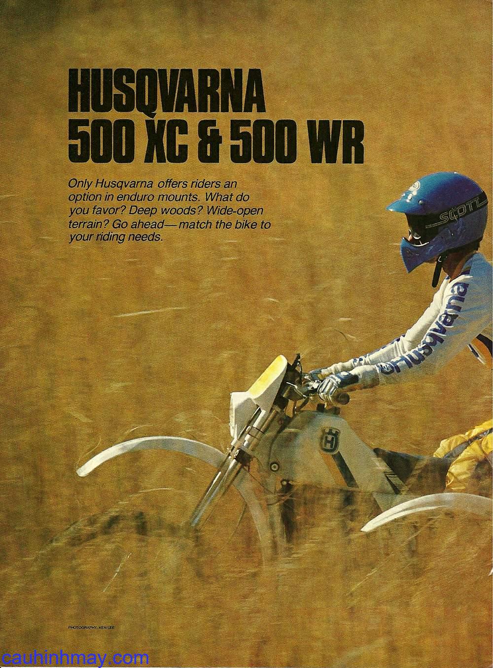 1984 HUSQVARNA 500WR - cauhinhmay.com
