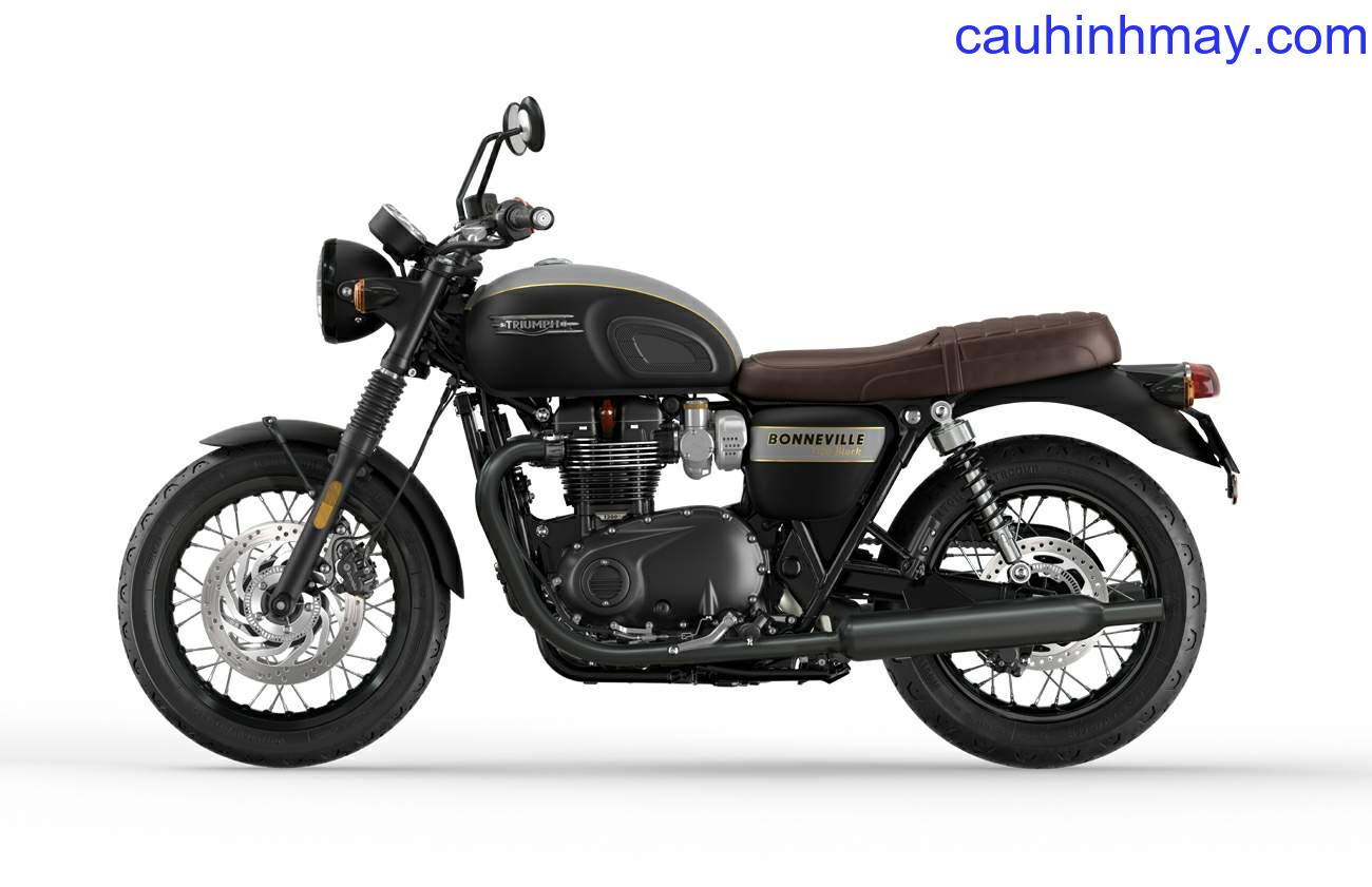 TRIUMPH BONNEVILLE T120 BLACK GOLD LINE EDITION - cauhinhmay.com