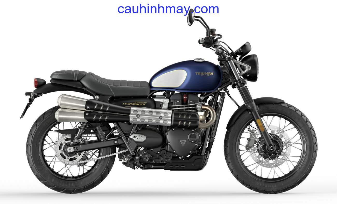 TRIUMPH STREET SCRAMBLER GOLD LINE EDITION - cauhinhmay.com