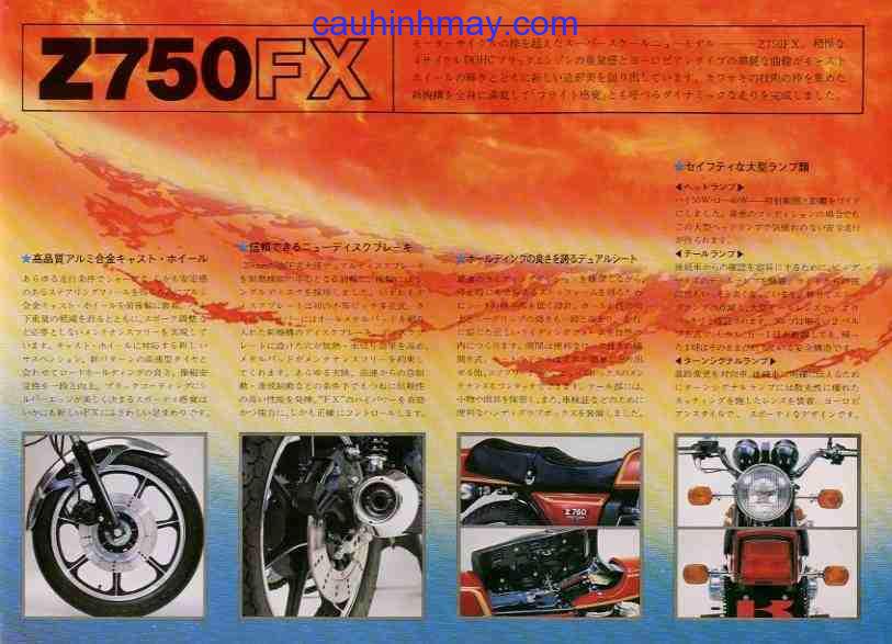 KAWASAKI Z 750FX - cauhinhmay.com