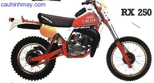 CAGIVA RX 250 ENDURO & MXR-250 - cauhinhmay.com