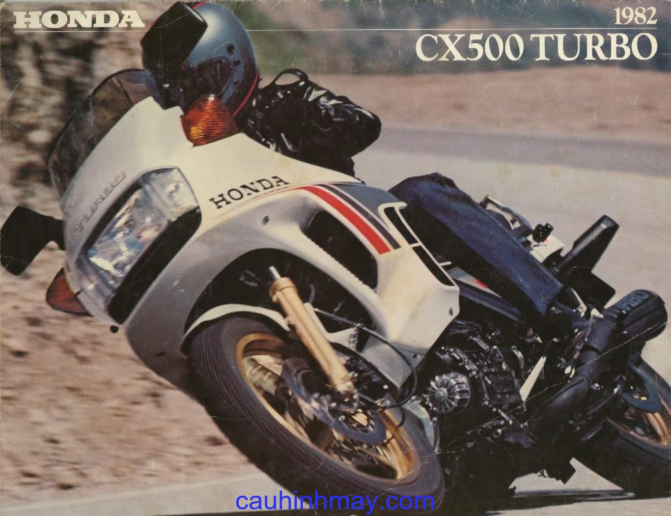 HONDA CX 500TC TURBO - cauhinhmay.com