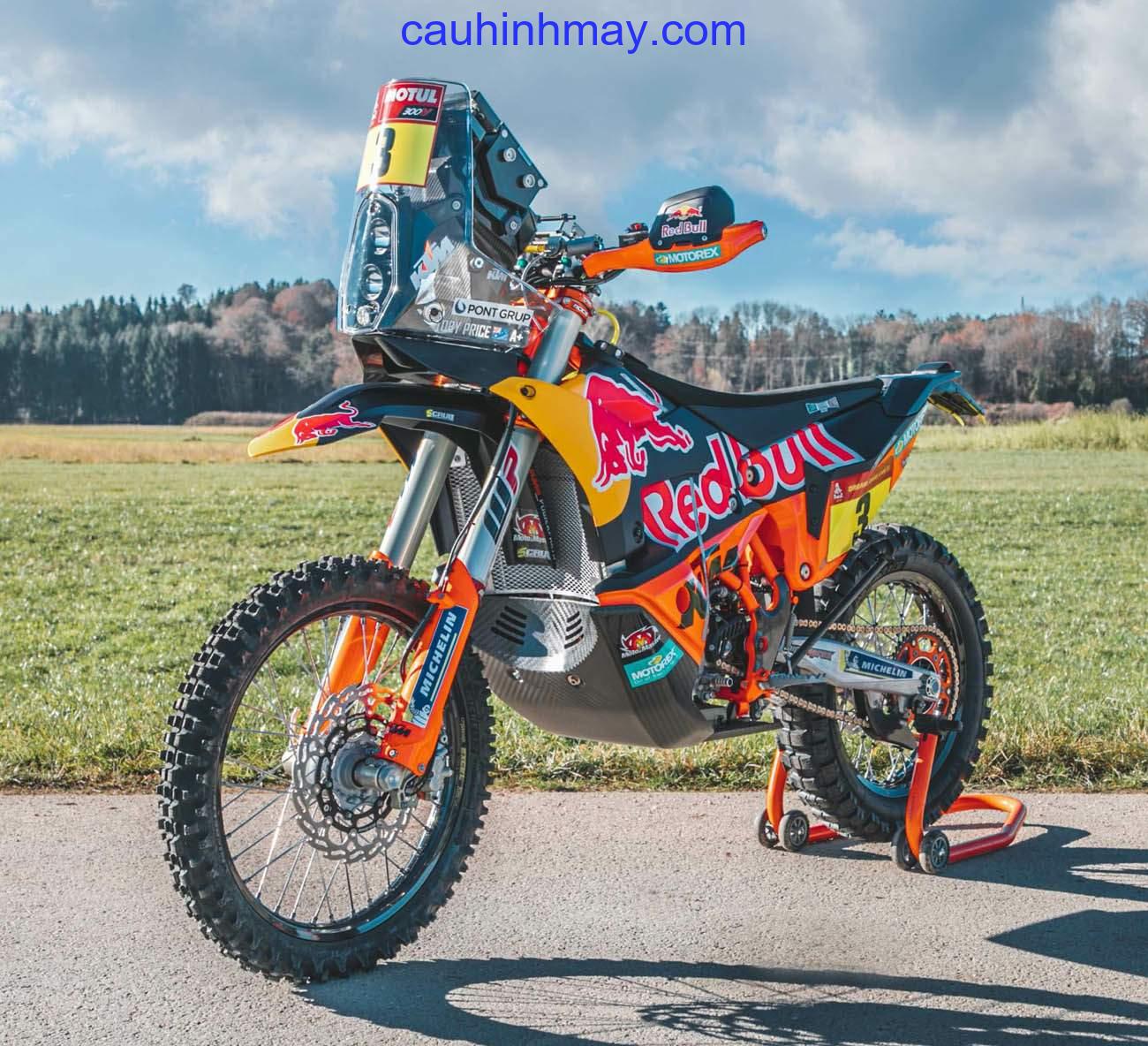 2021 KTM 450 RALLY RED BULL FACTORY RACING - cauhinhmay.com