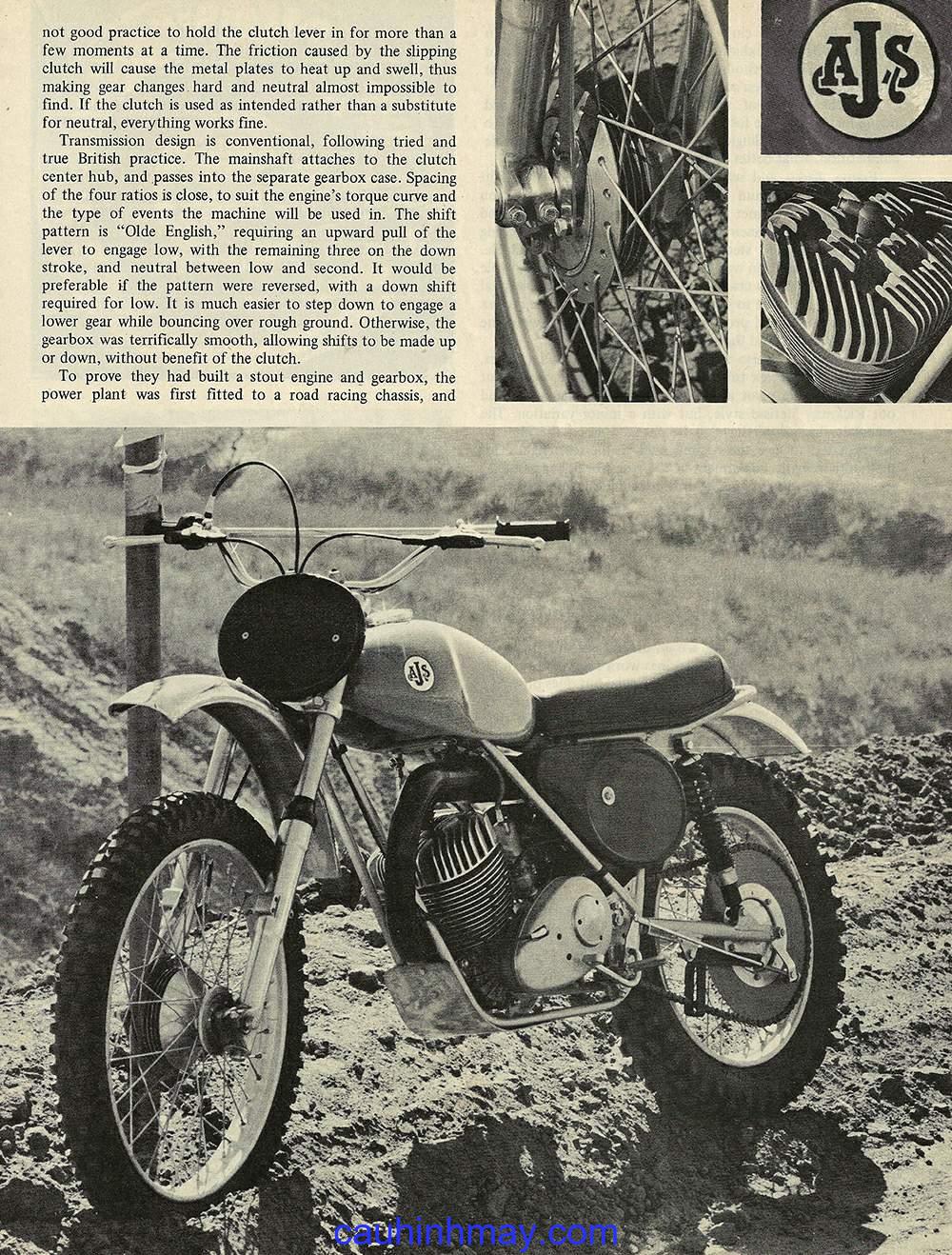 1970 AJS Y4 STORMER 250 MOTOCROSS  - cauhinhmay.com