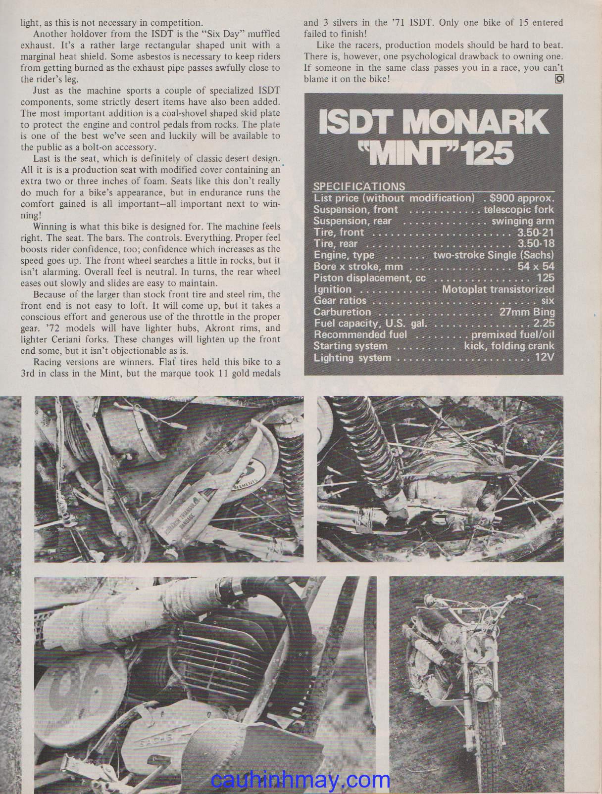 ISDT MONARK MINT 125 - cauhinhmay.com