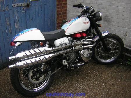 TRIUMPH SCRAMBLER EVEL KNIEVEL EDITION