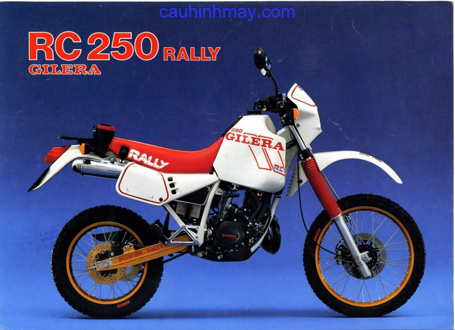 GILERA RC 250 RALLY