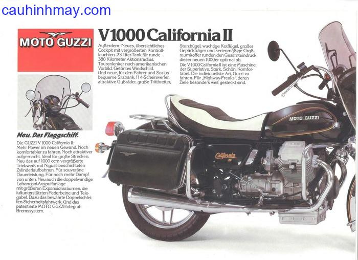 MOTO GUZZI V1000 CALIFORNIA II - cauhinhmay.com