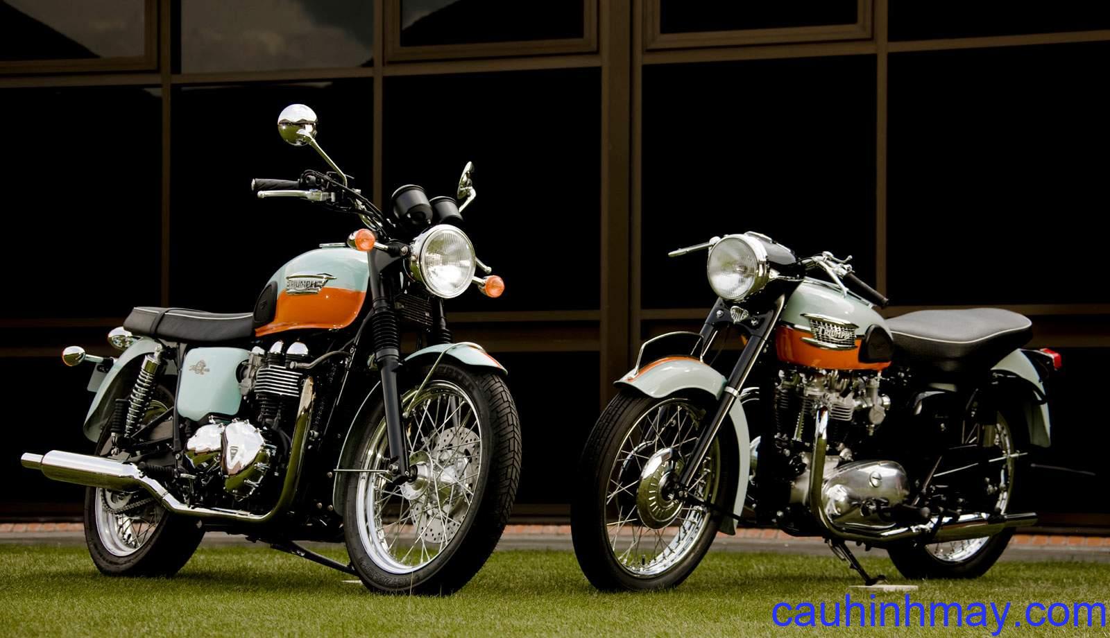 TRIUMPH BONNEVILLE T100 50TH ANNIVERSARY - cauhinhmay.com