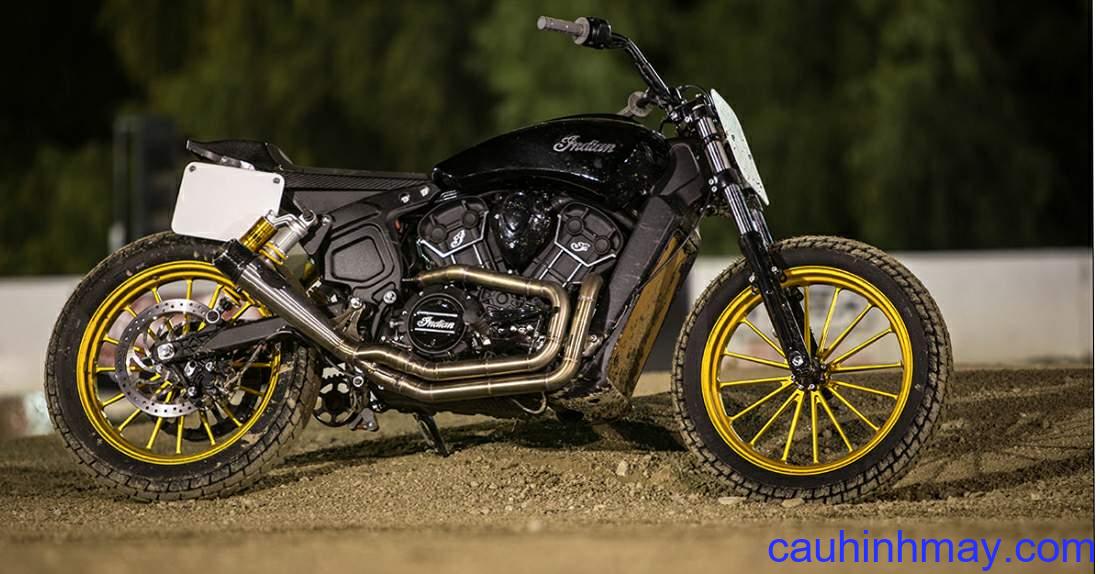 INDIAN SCOUT SIXTY FLAT TRACKERS BY ROLAND SANDS