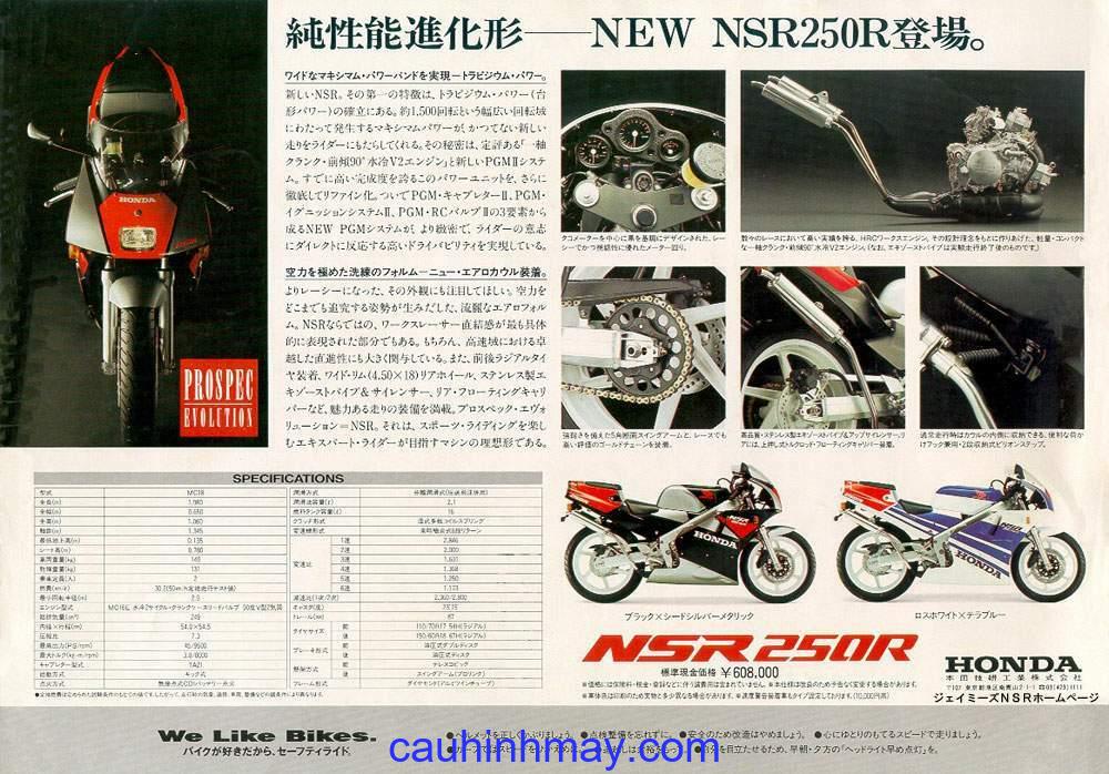 HONDA NSR 250R MC18-II - cauhinhmay.com