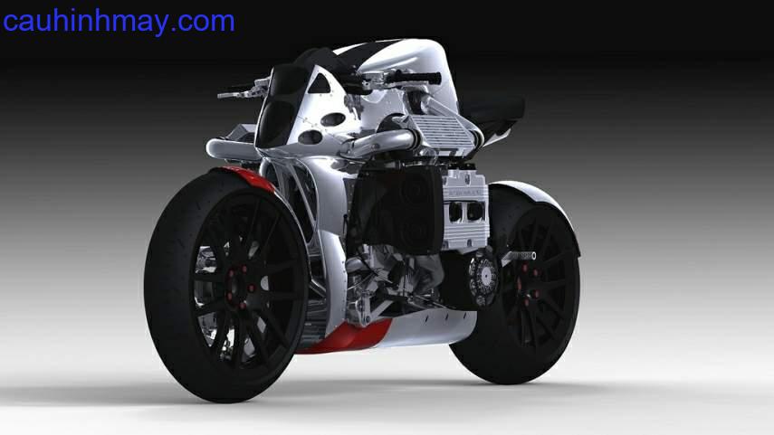 KICKBOXER SUBARU WRX POWERED MOTORCYCLE CONCEPT