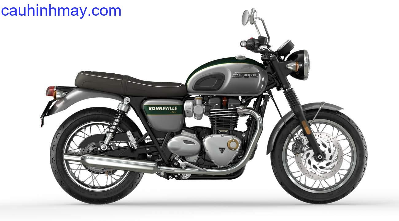 TRIUMPH BONNEVILLE T120
      GOLD LINE EDITION - cauhinhmay.com