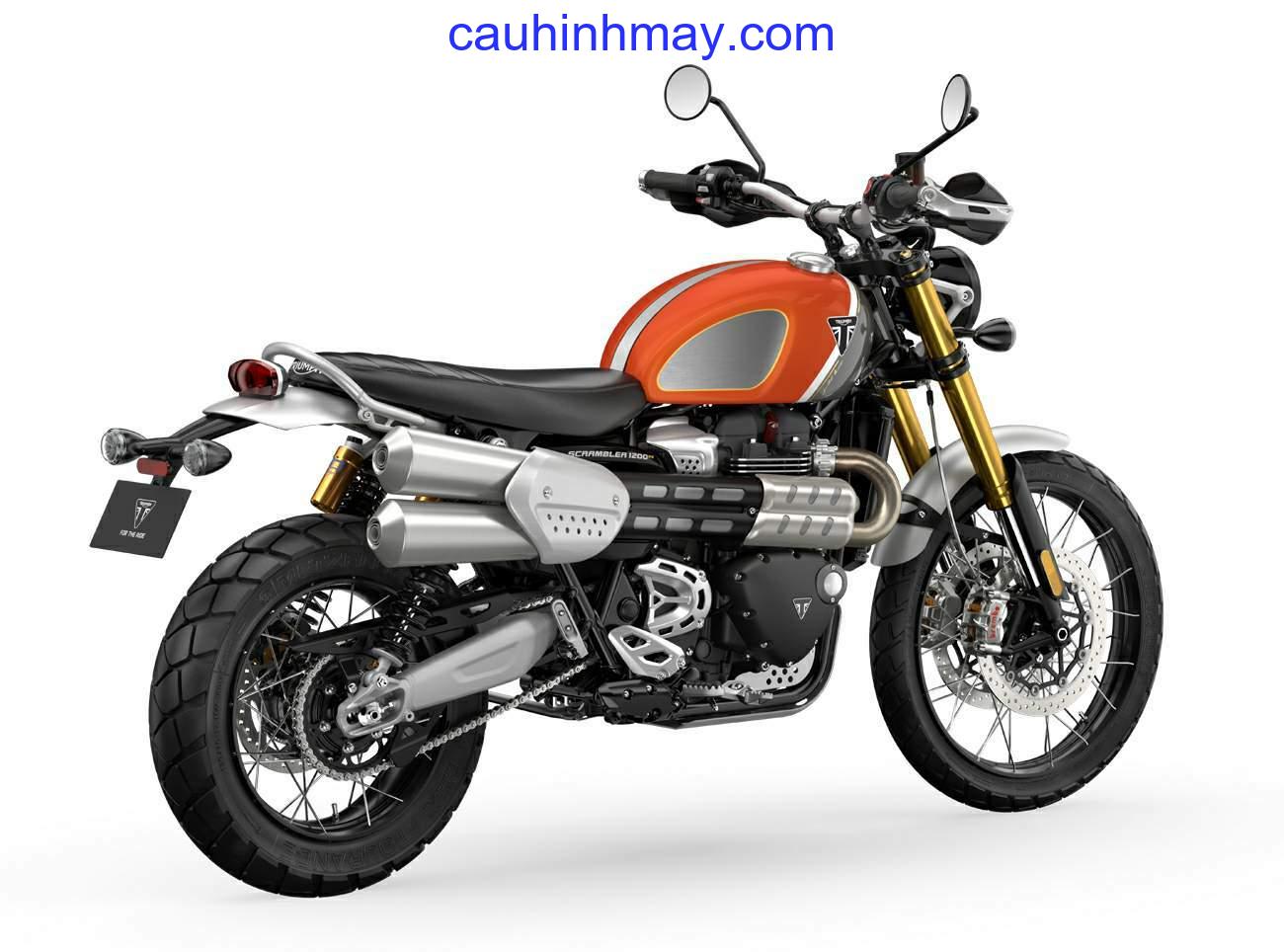 TRIUMPH SCRAMBLER 1200 XE 
	GOLD LINE EDITION