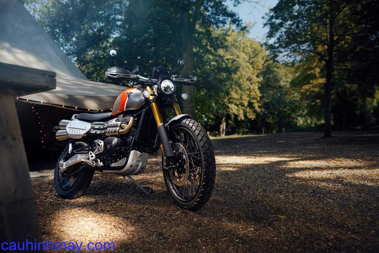 TRIUMPH SCRAMBLER 1200 XE 
	GOLD LINE EDITION - cauhinhmay.com