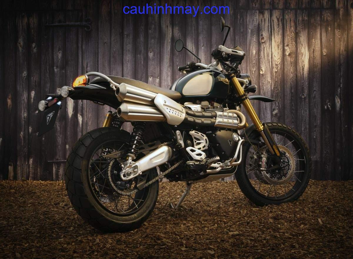 TRIUMPH SCRAMBLER 1200 
	XE STEVE MCQUEEN LIMITED EDITION - cauhinhmay.com