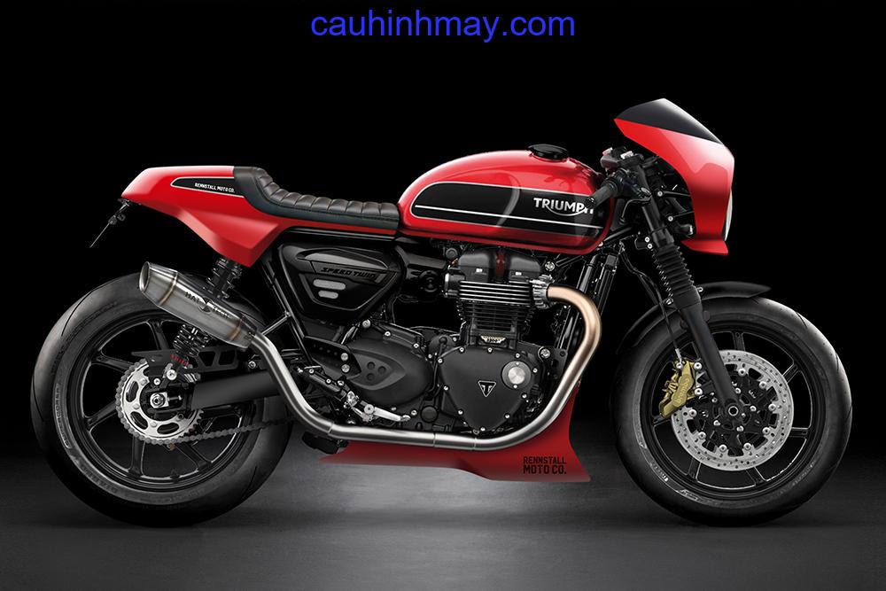 TRIUMPH SPEED TWIN CAFE RACER KIT BY RENNSTALL MOTO CO