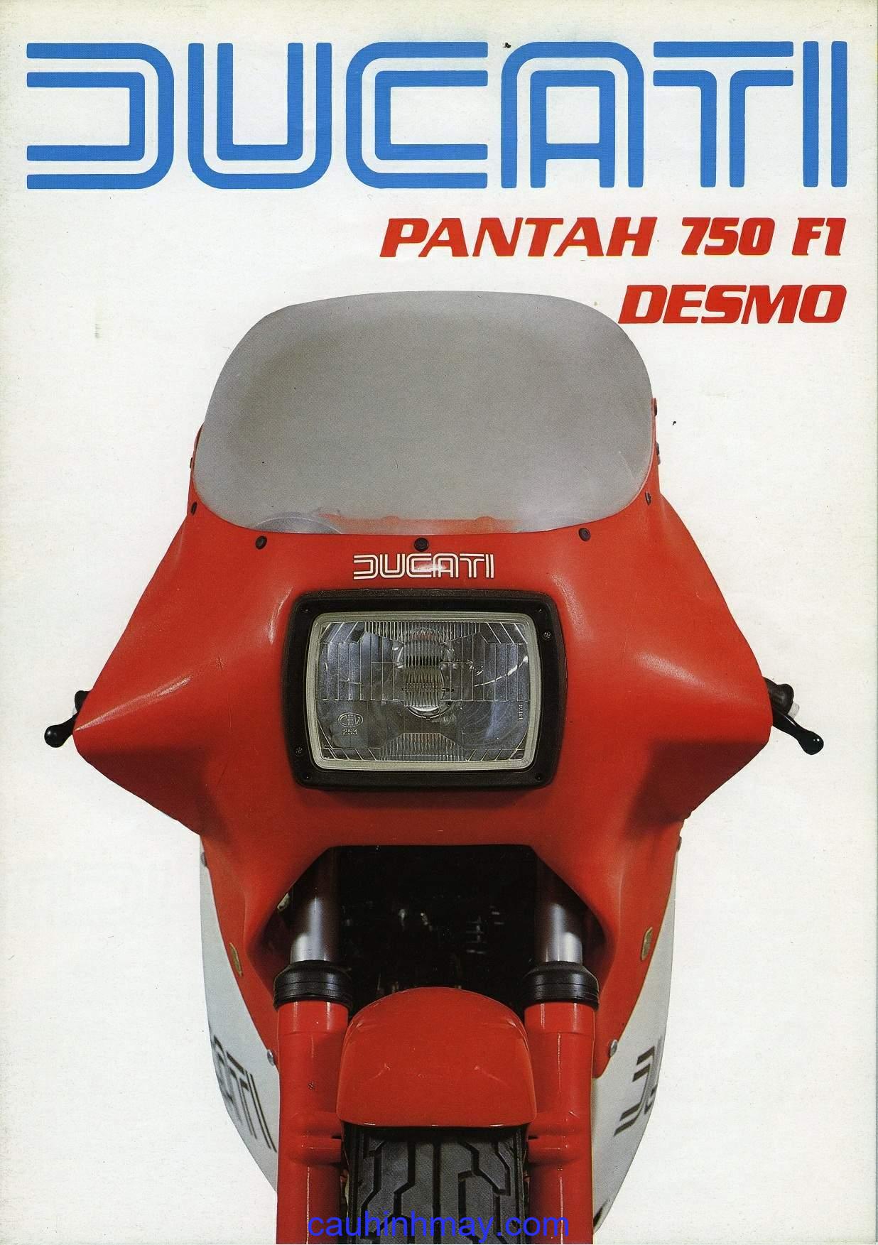 DUCATI 750 F1 PANTAH DESMO - cauhinhmay.com