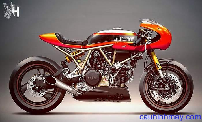 DUCATI CAFE RACERS BY HOLOGRAPHIC HAMMER 