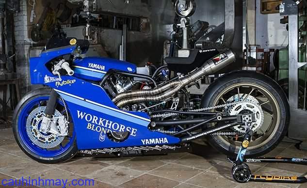 YAMAHA YARD BUILT XSR700 'CUSTOM DRAGSTER' BY WORKHORSE SPEED SHOP